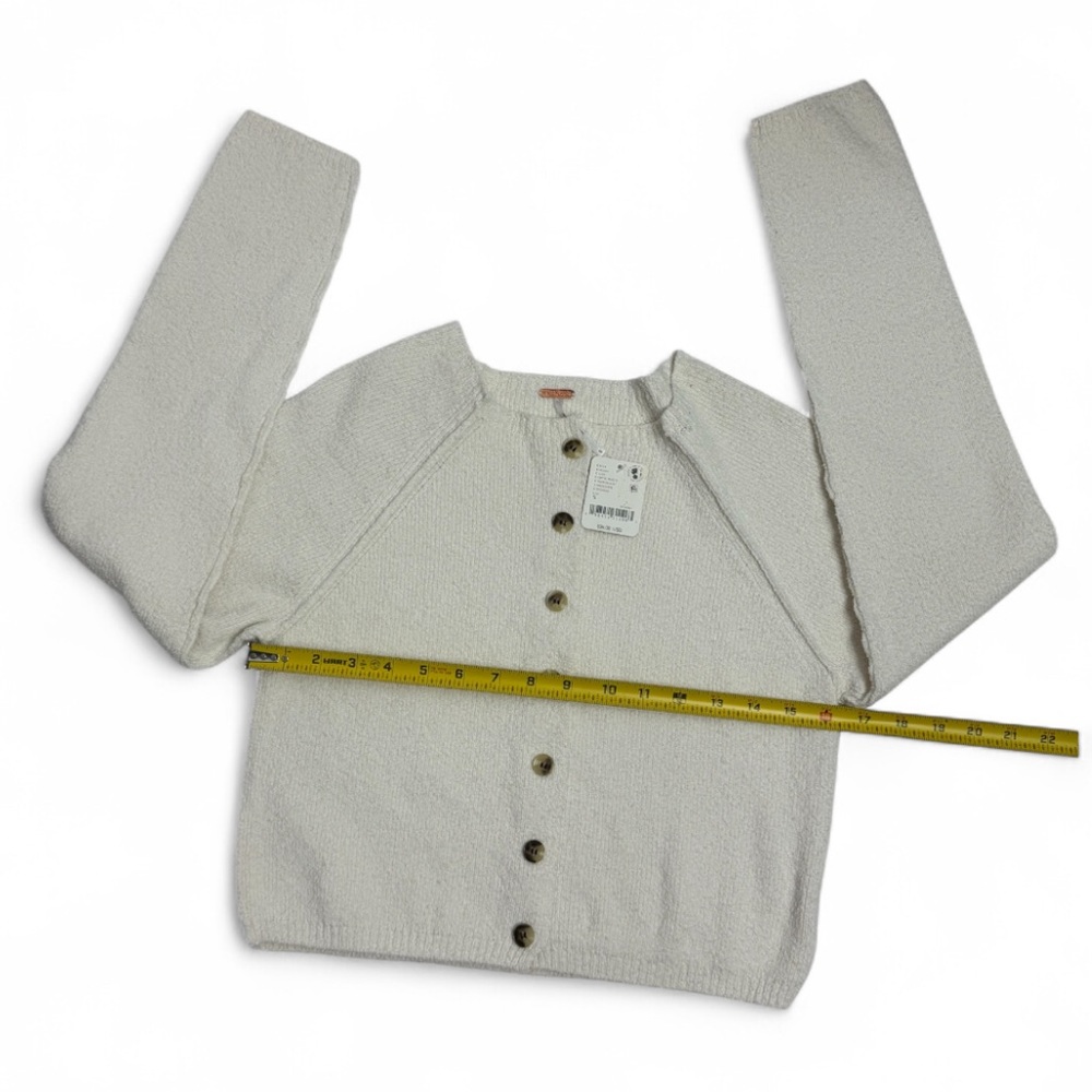 FREE‎ PEOPLE Sydney Shrunken Cardigan, Size SMALL - Picture 8 of 15